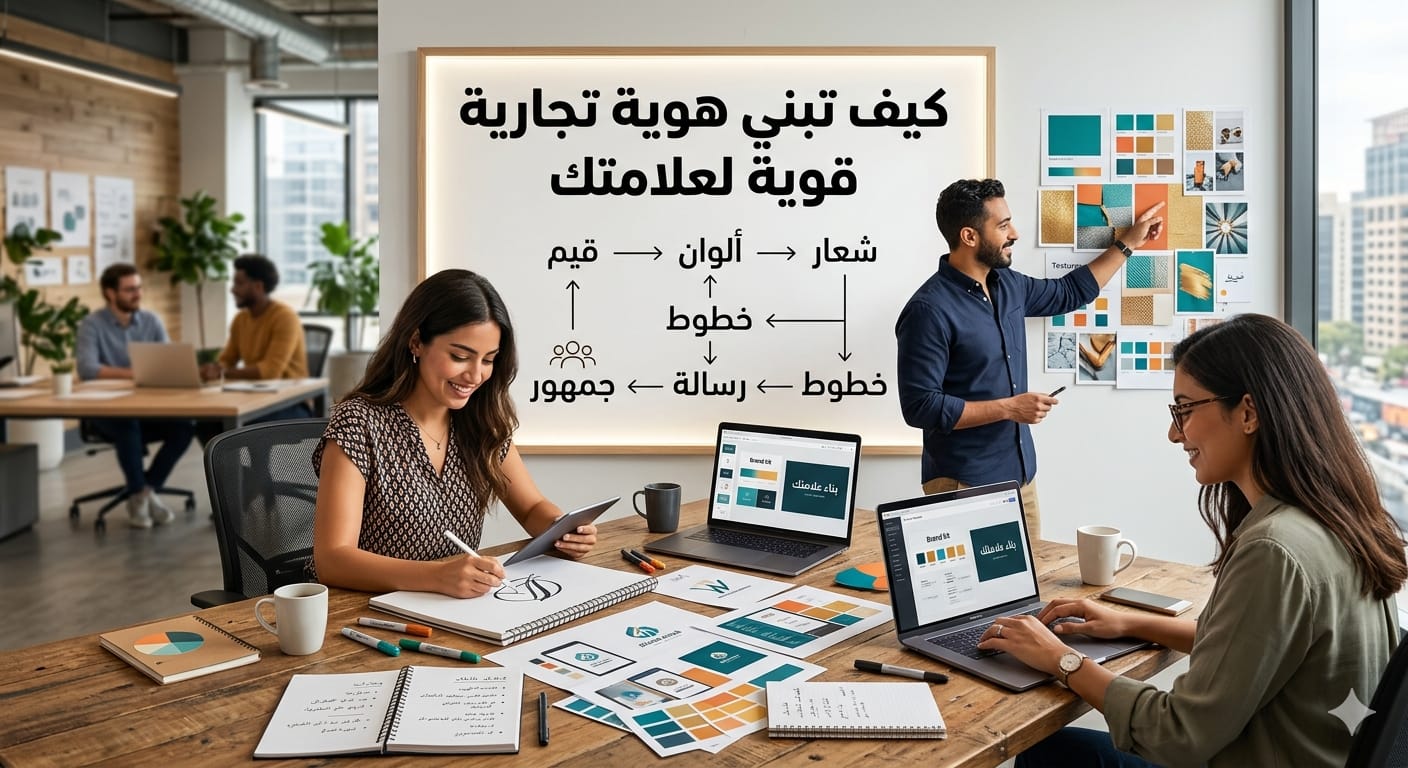 كيف تبني هوية تجارية قوية لعلامتك