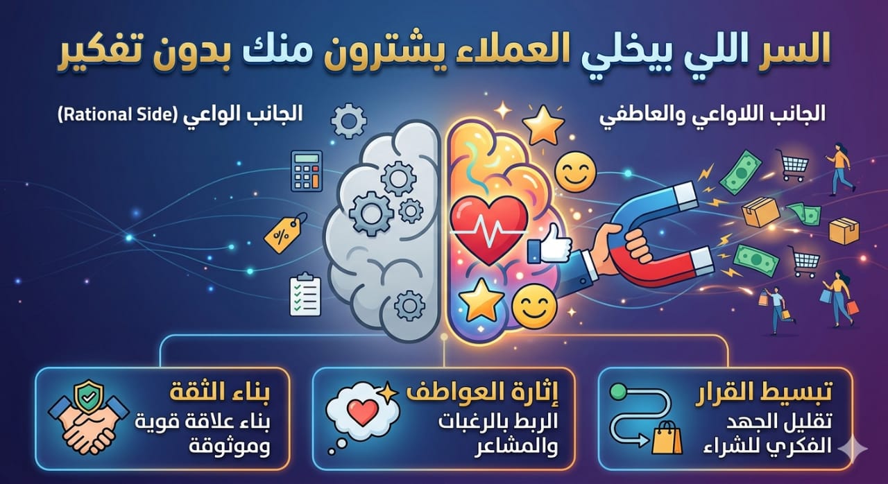 السر اللي بيخلي العملاء يشتروا منك بدون تفكير