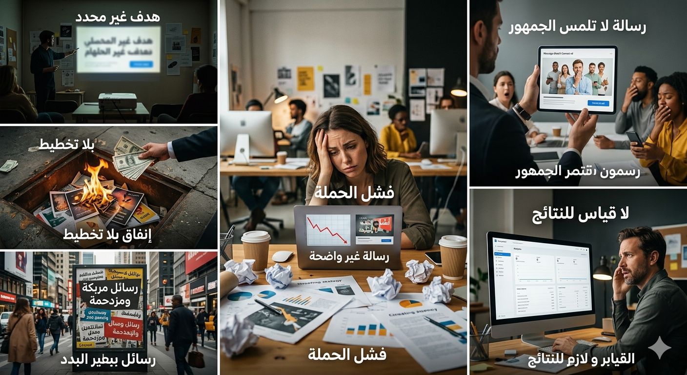 ليه اغلب الحملات الاعلانية بتفشل