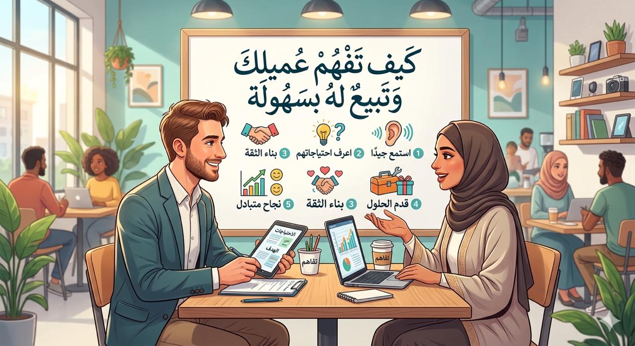 ازاي تفهم عميلك وتبيع له بسهولة