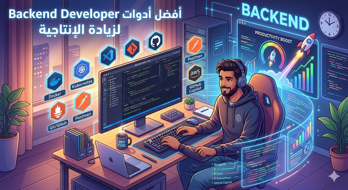 أفضل أدوات Backend Developer لزيادة الإنتاجية
