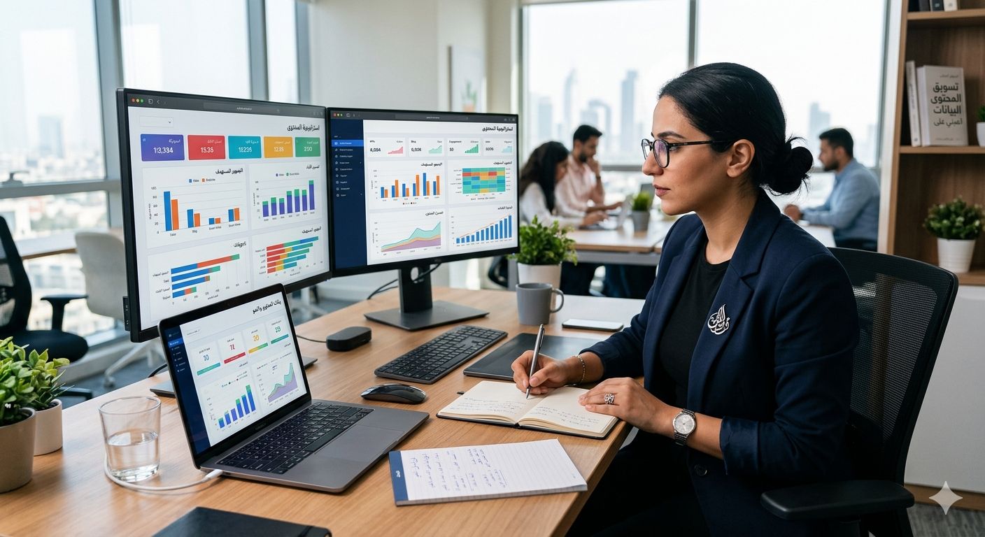 كيف تستخدم البيانات لتحسين استراتيجيات المحتوي