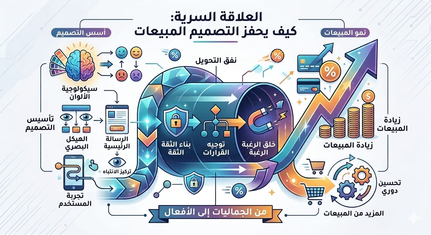 العلاقة السرية بين التصميم والمبيعات