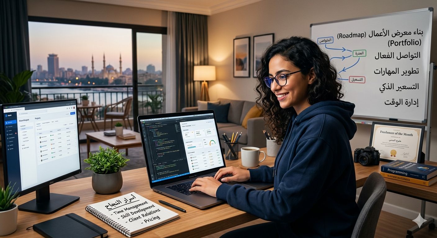 اسرار النجاح في مجال Freelancing للمبرمجين
