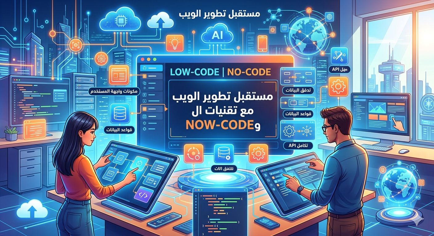 مستقبل تطوير الويب مع تقنيات ال No- Code و Low - Code